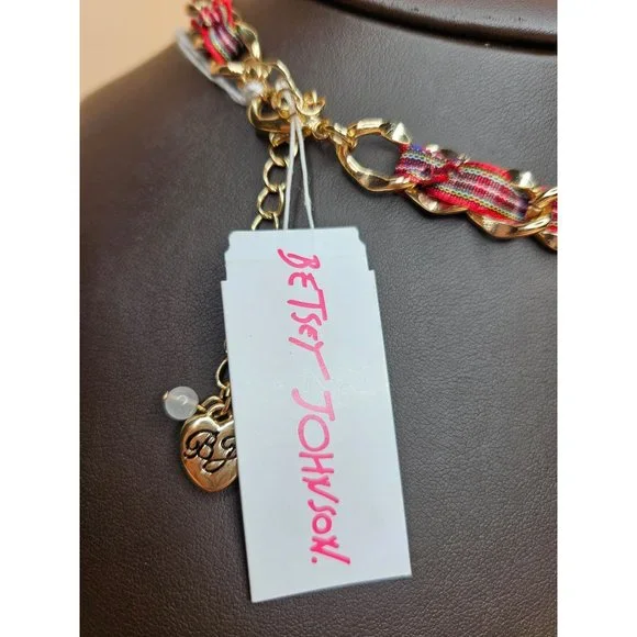 Betsey Johnson Lock & Key Necklace - Picture 6 of 7